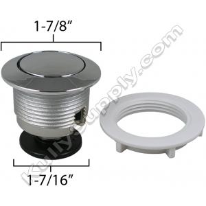 Sloan Flushmate DP5009991 Convex Chrome Push Button