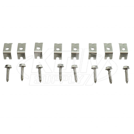 Sloan Flushmate AP100103-4PK 8 Pack of Metal Retainer Clips and Screws