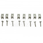 Sloan Flushmate AP100103-4PK 8 Pack of Metal Retainer Clips and Screws